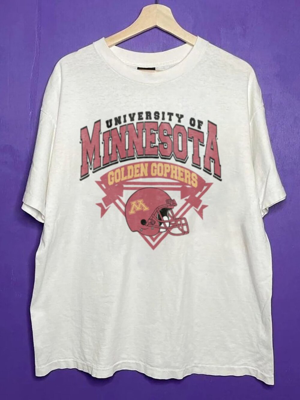 Vintage Minnesota Golden Gophers Football Shirt, University of Minnesota Shirt